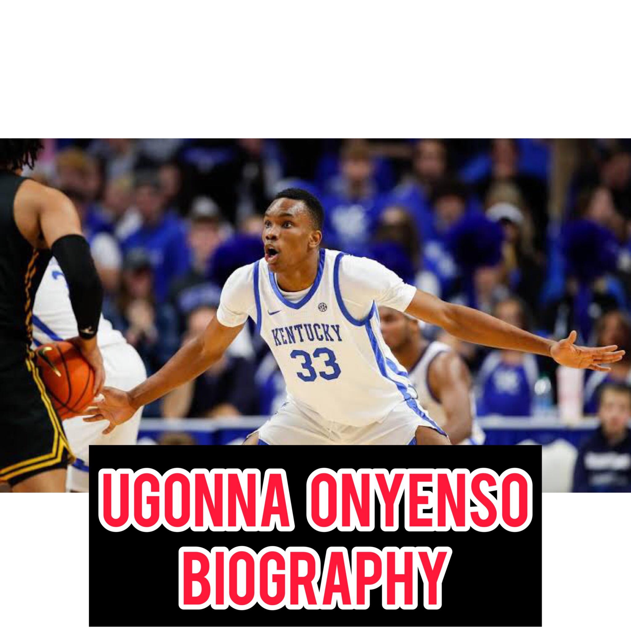 Ugonna Onyenso Biography