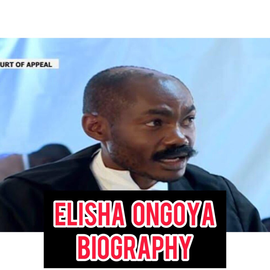 Elisha Ongoya Biography: 10 Unknown Facts About Elisha Ongoya, Age, Career And Nationality